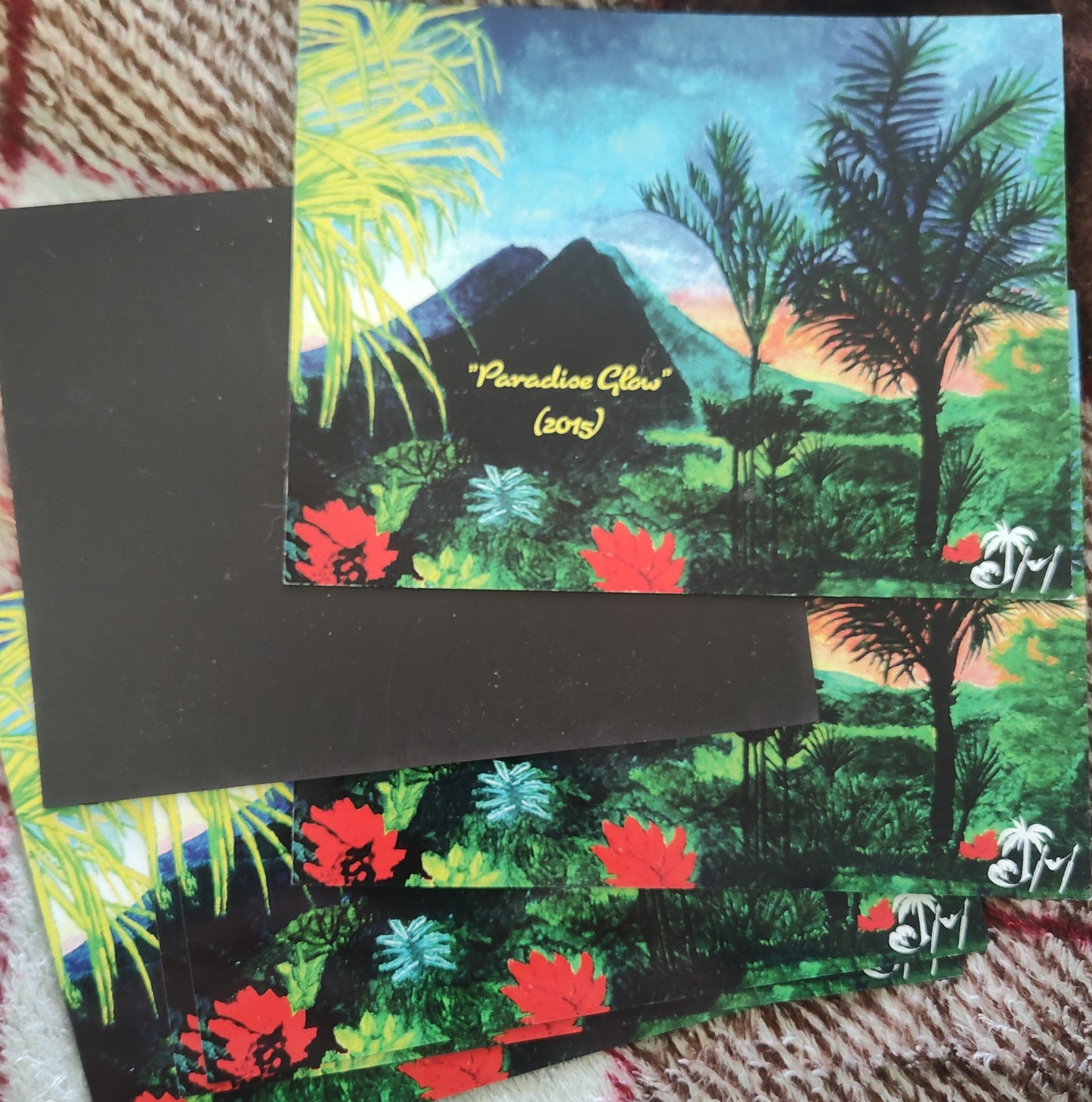 "Paradise Glow" Postcard Magnet