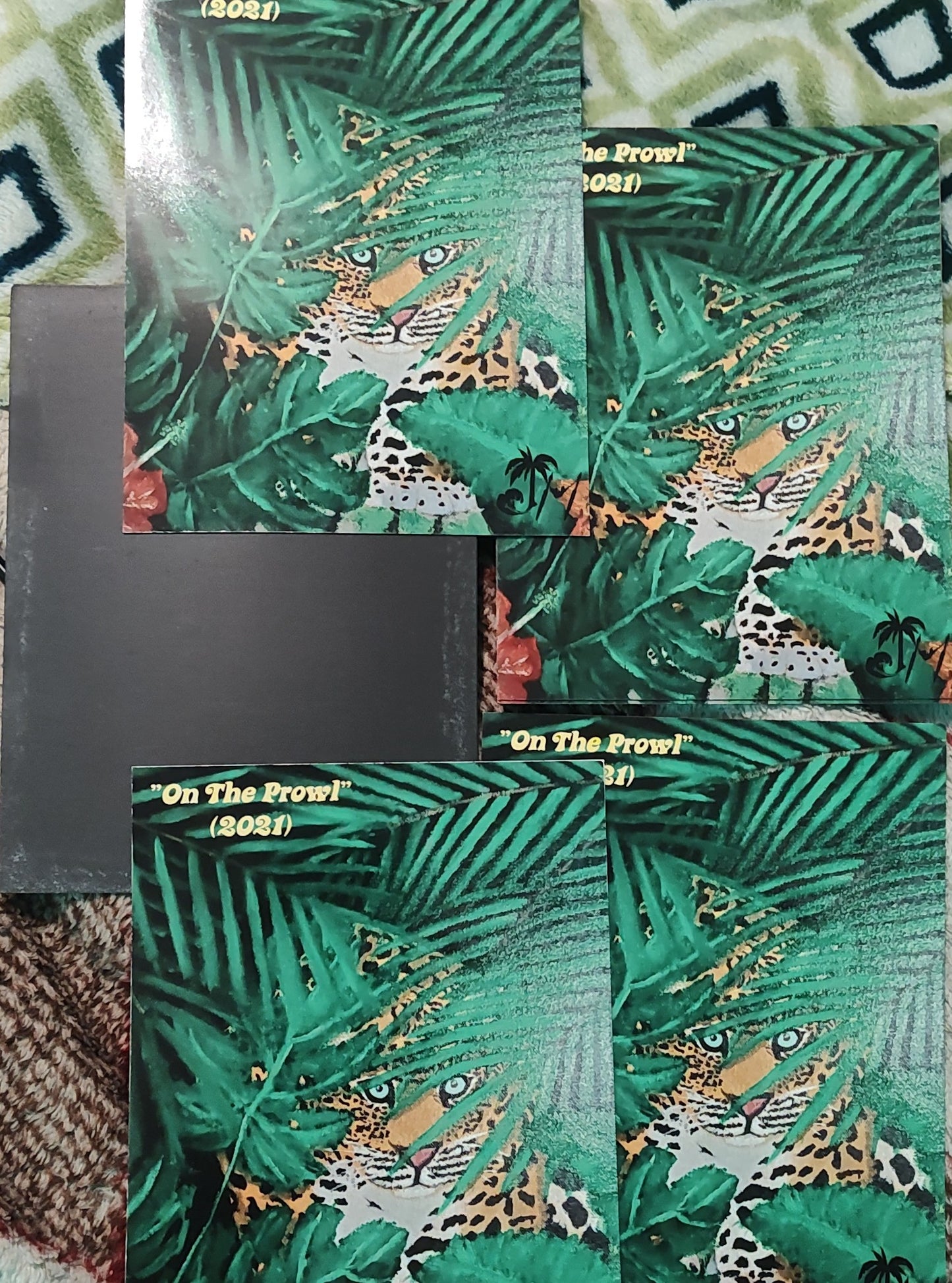 "On The Prowl" Postcard Magnet