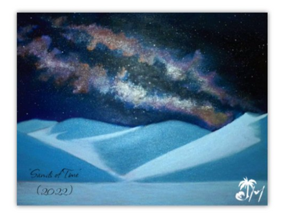 "Sands of Time" Postcard Magnet