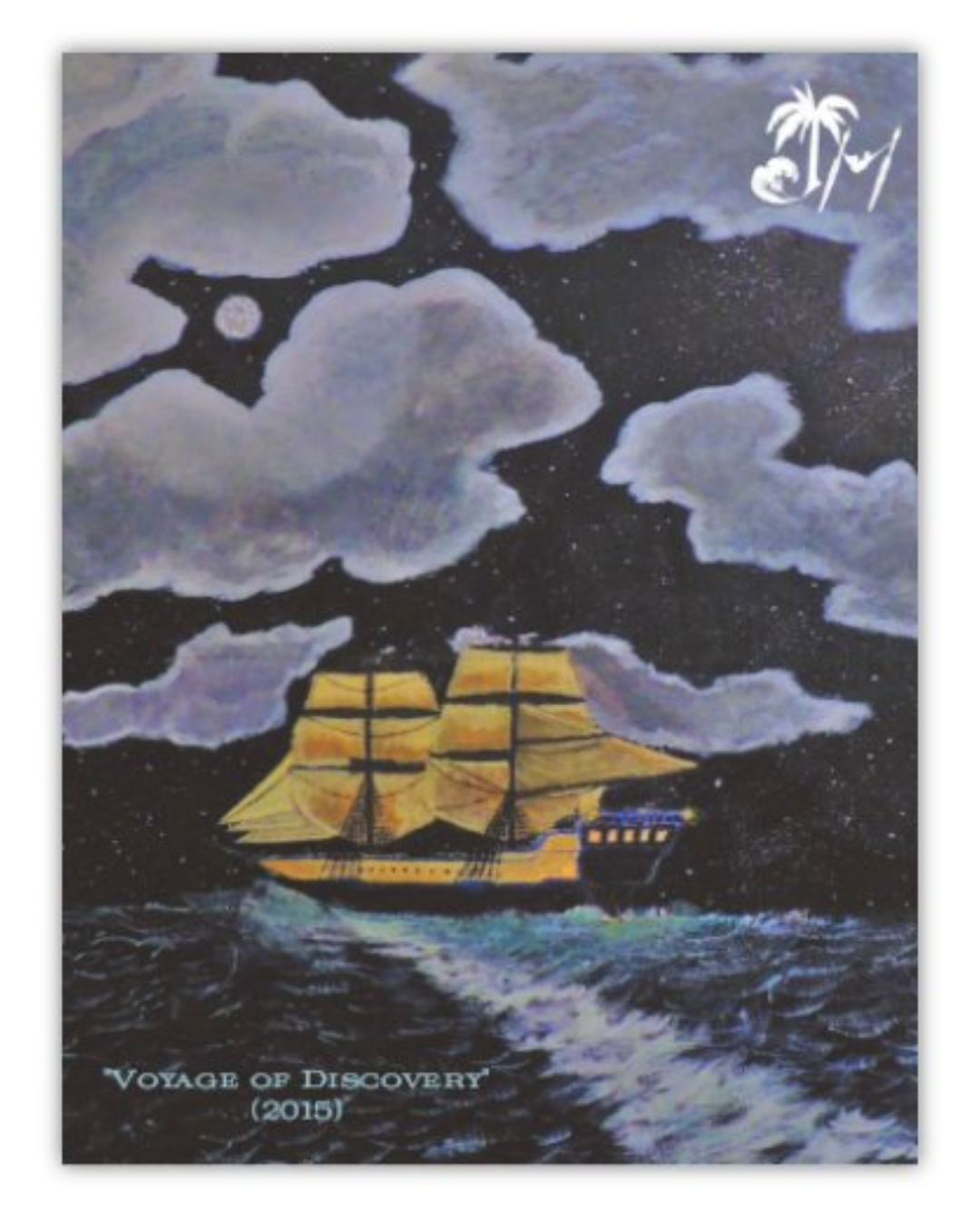 "Voyage of Discovery" Postcard Magnet
