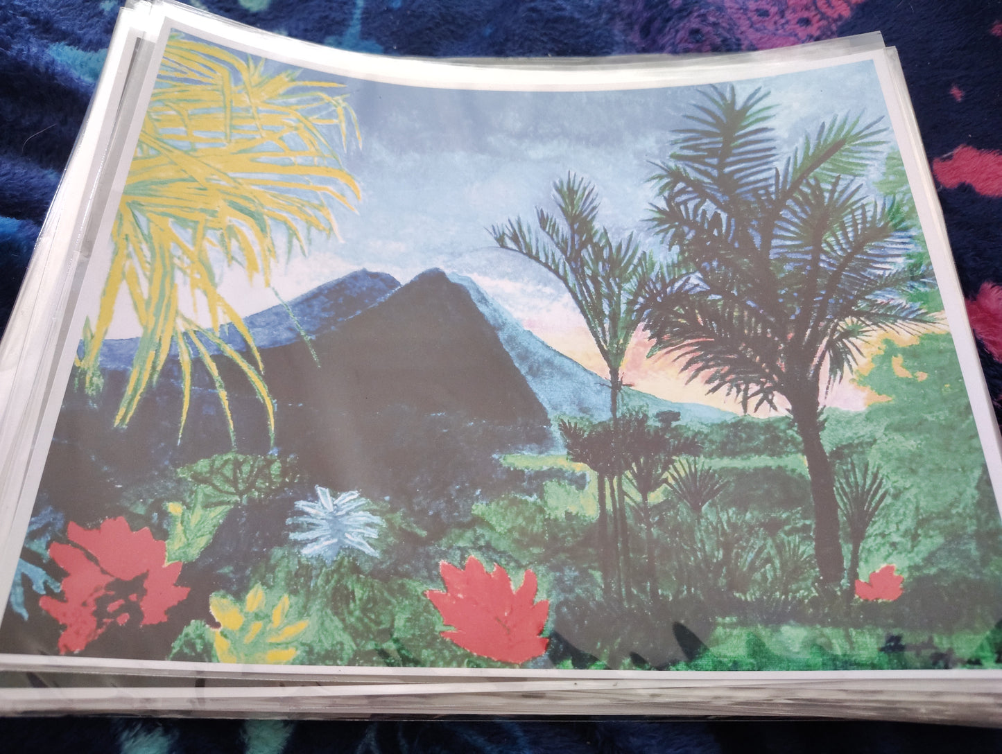 "Paradise Glow" Art Print