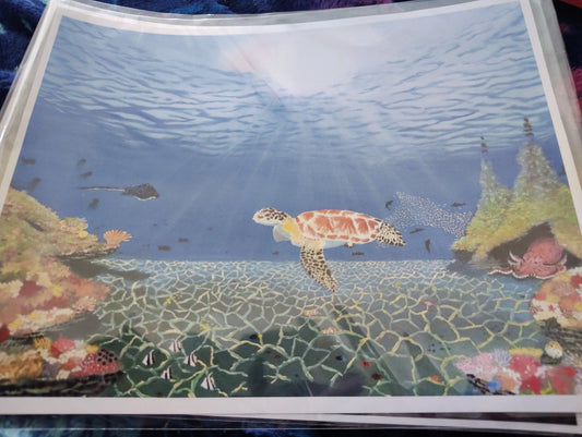 "Oceans Opus" Art Print